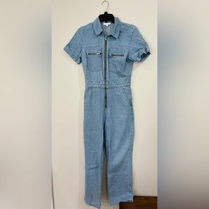 Topshop Jean Jumpsuit size S